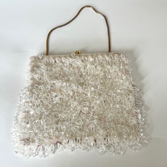 Vintage Glass Beaded Evening Bag - Picture 5 of 5